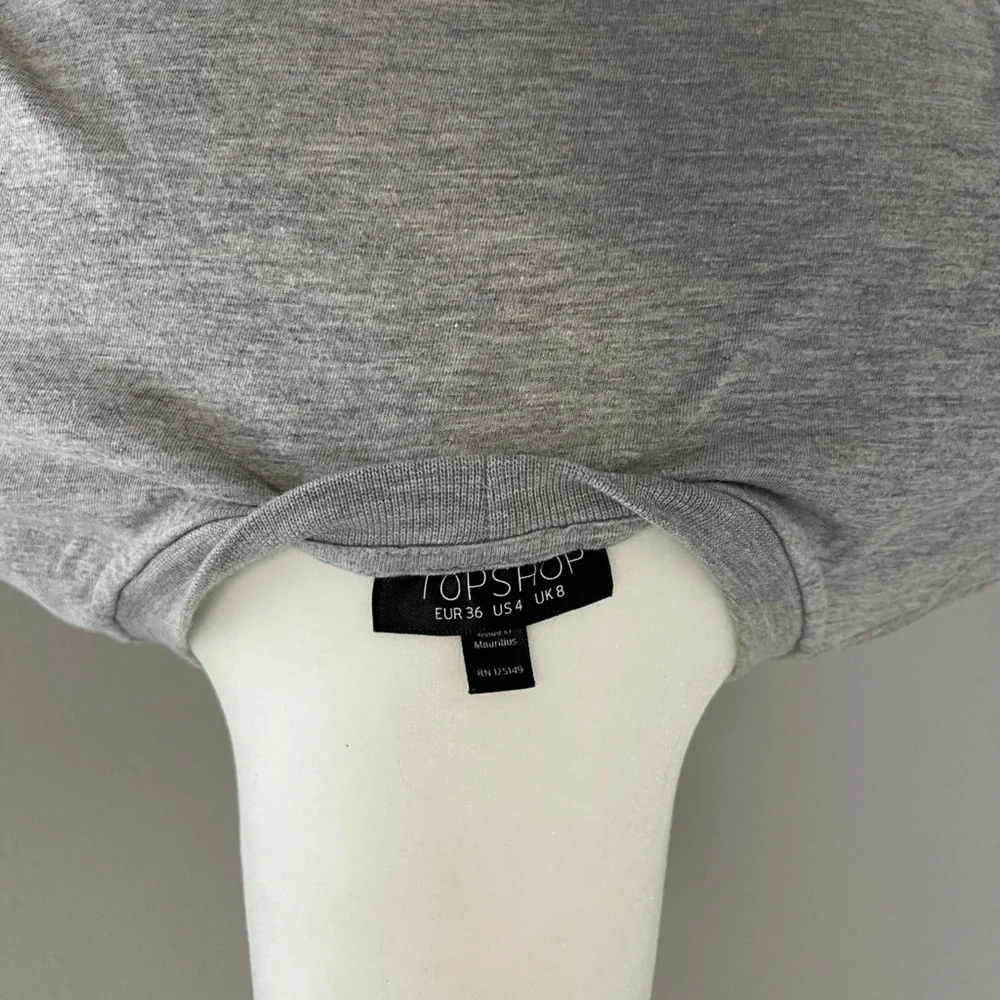 3/$20 Topshop Gray Tunic - Picture 4 of 4